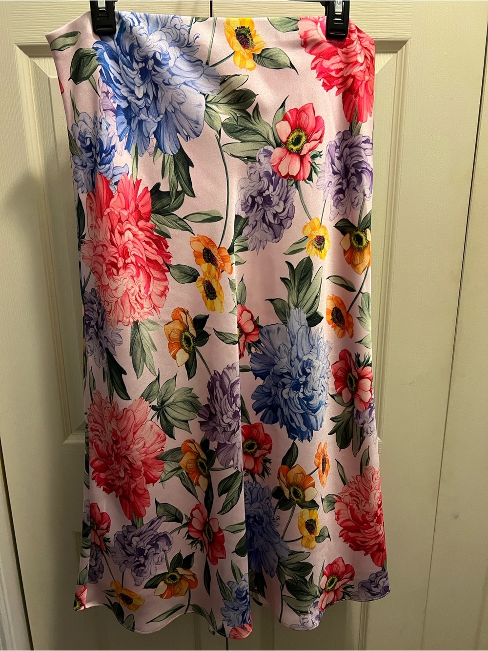 Express Pink Lined Garment with Red Trim